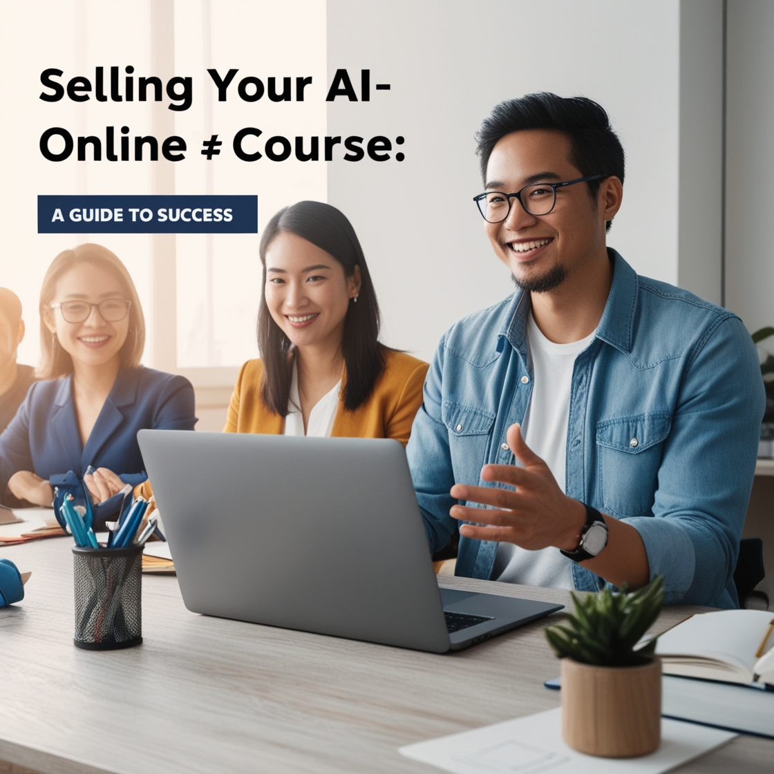 Selling Your AI-Created Online Course: A Guide to Success