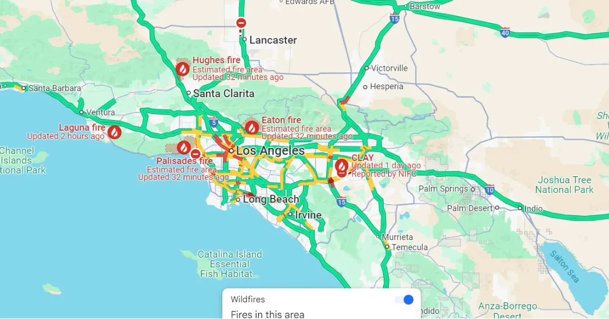 5 Ways to Locate the Hughes Fire