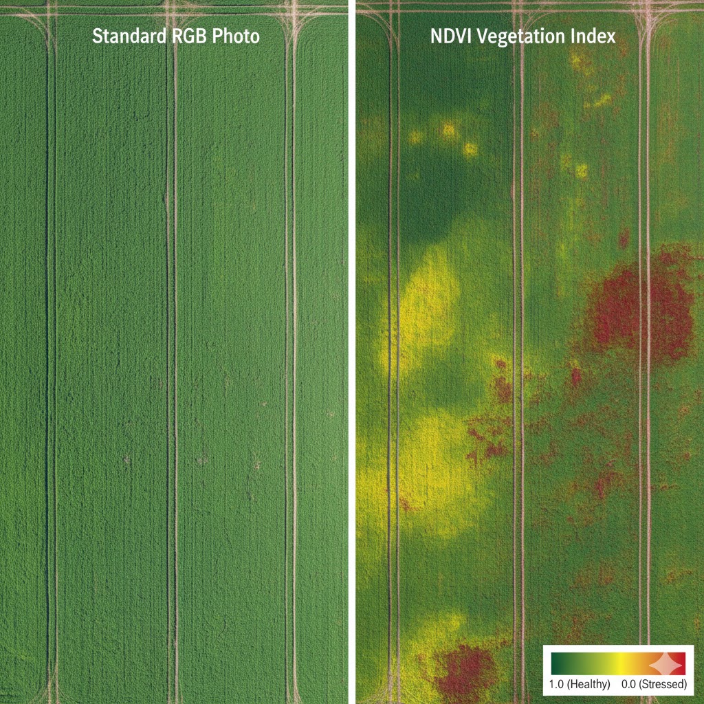 Farm drone ROI calculation showing investment costs, annual savings, and payback period for agricultural UAV purchase decision